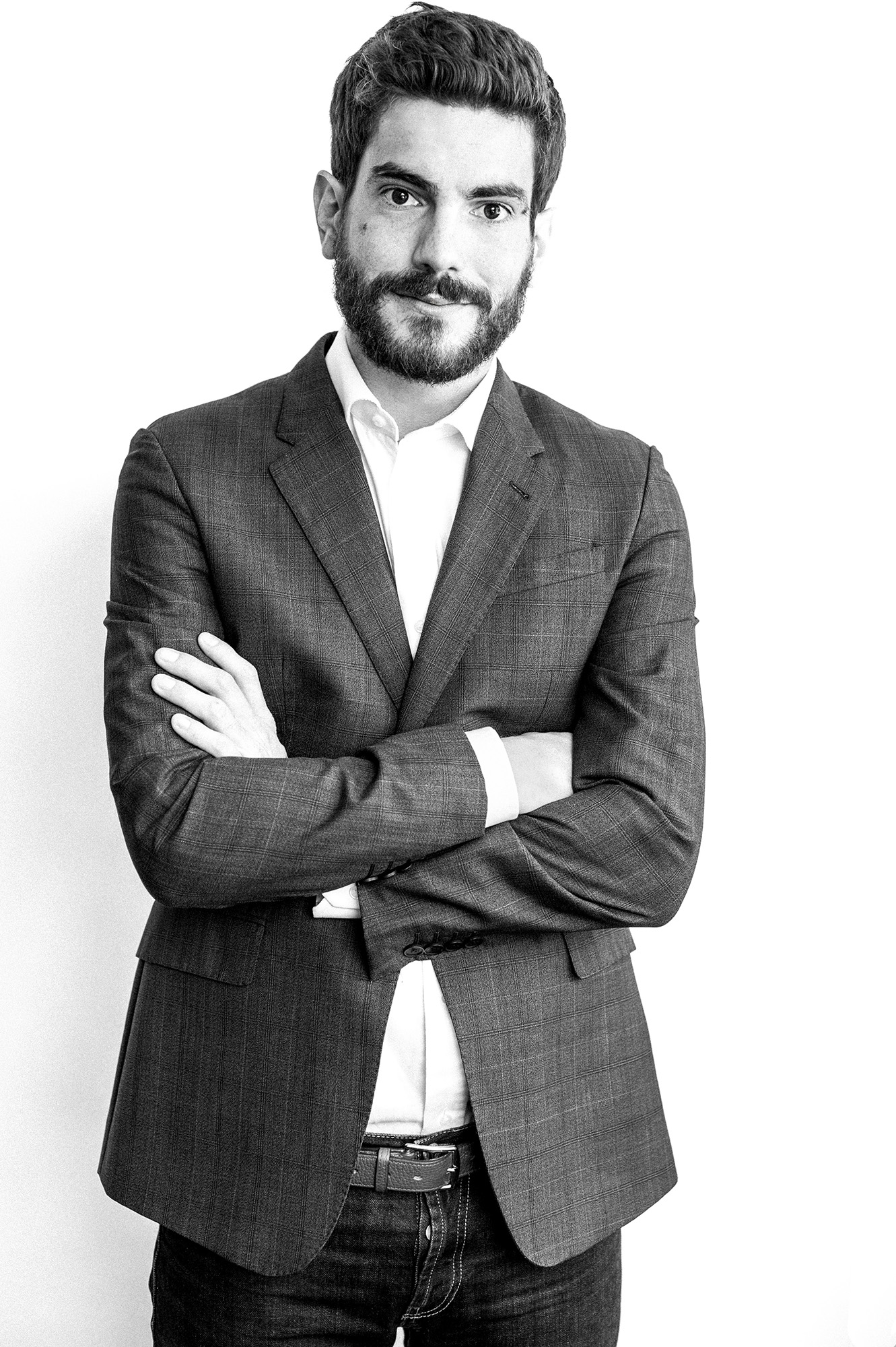 Portrait de Florent Bourachot, fondateur et directeur d'Athena Développement